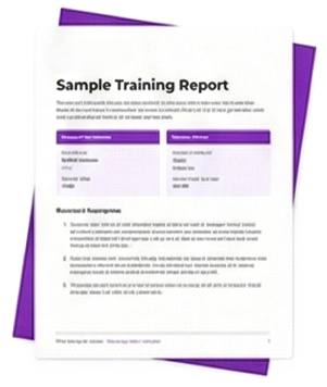 Sample Training Report